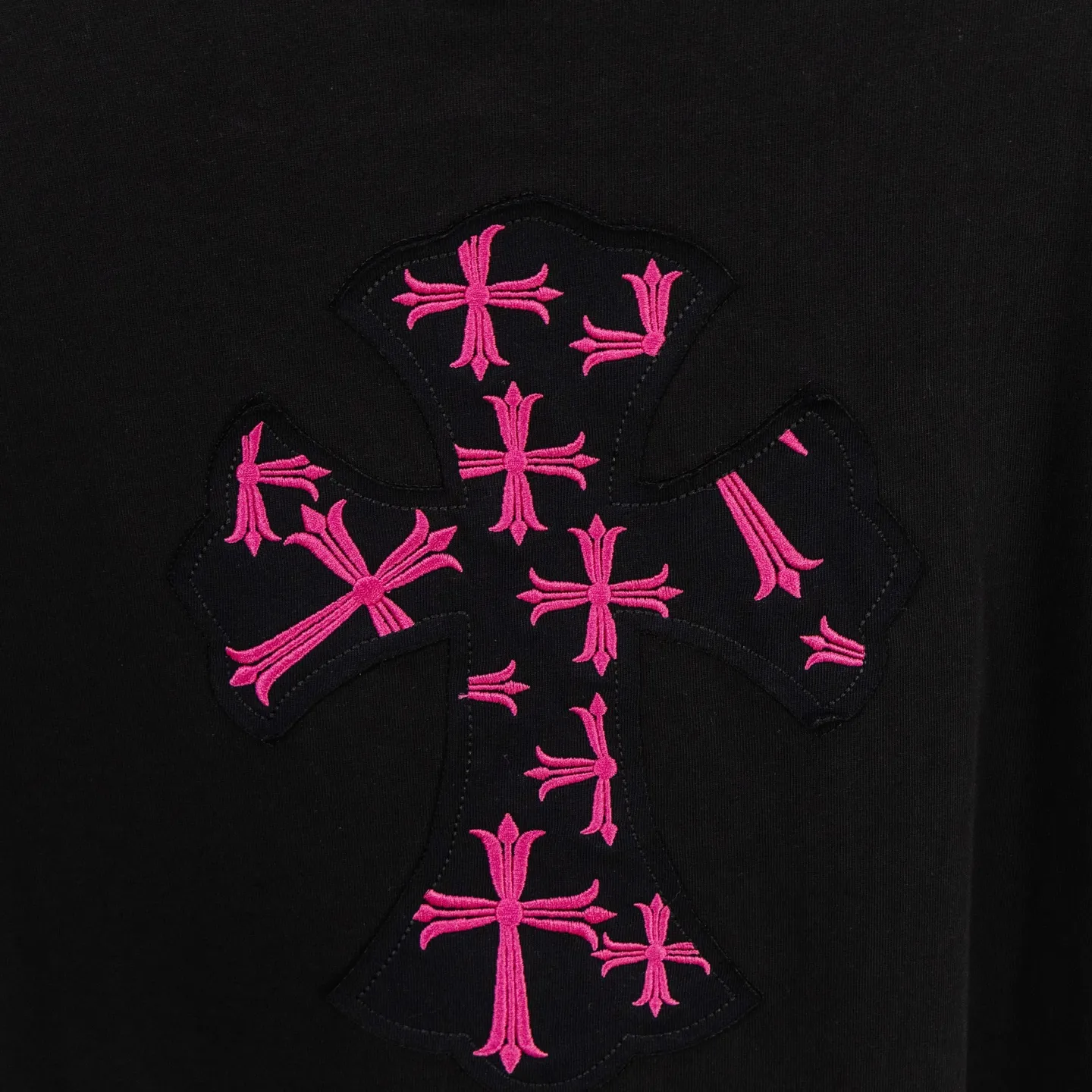 ：H 40 Chrome Hearts CH Black 2026 Authentic 0 Quality os 0 : Sizes: S M L XL